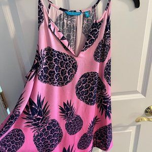 Tori Richard Honolulu Pineapple Dream Tank Top
